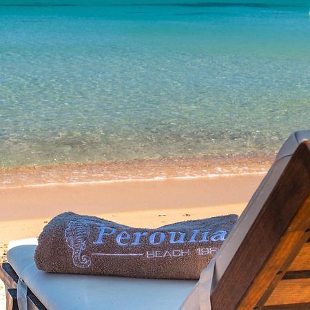 Koróni Peroulia Beach Houses מראה חיצוני תמונה