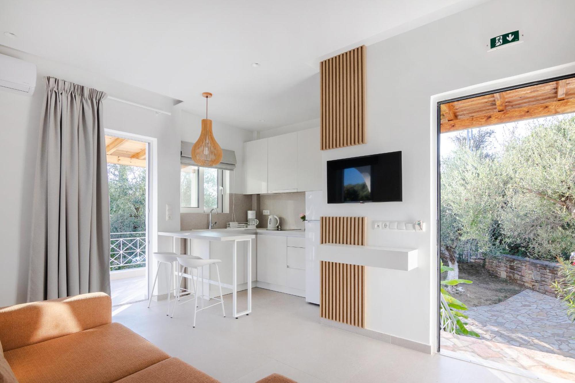 Koróni Peroulia Beach Houses מראה חיצוני תמונה